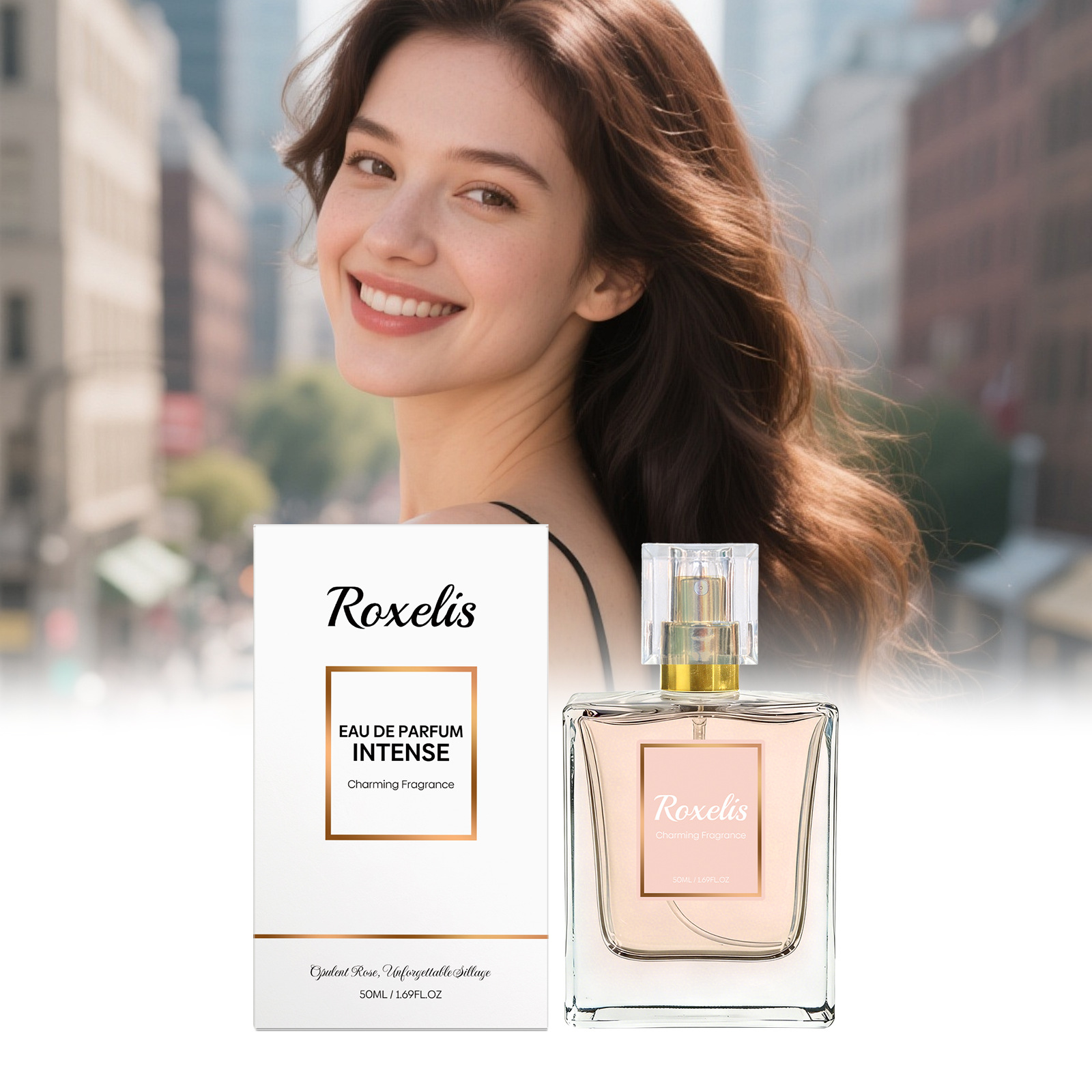 Home Fragrance Rose - Spray Aromatizante de Rosa e Baunilha,