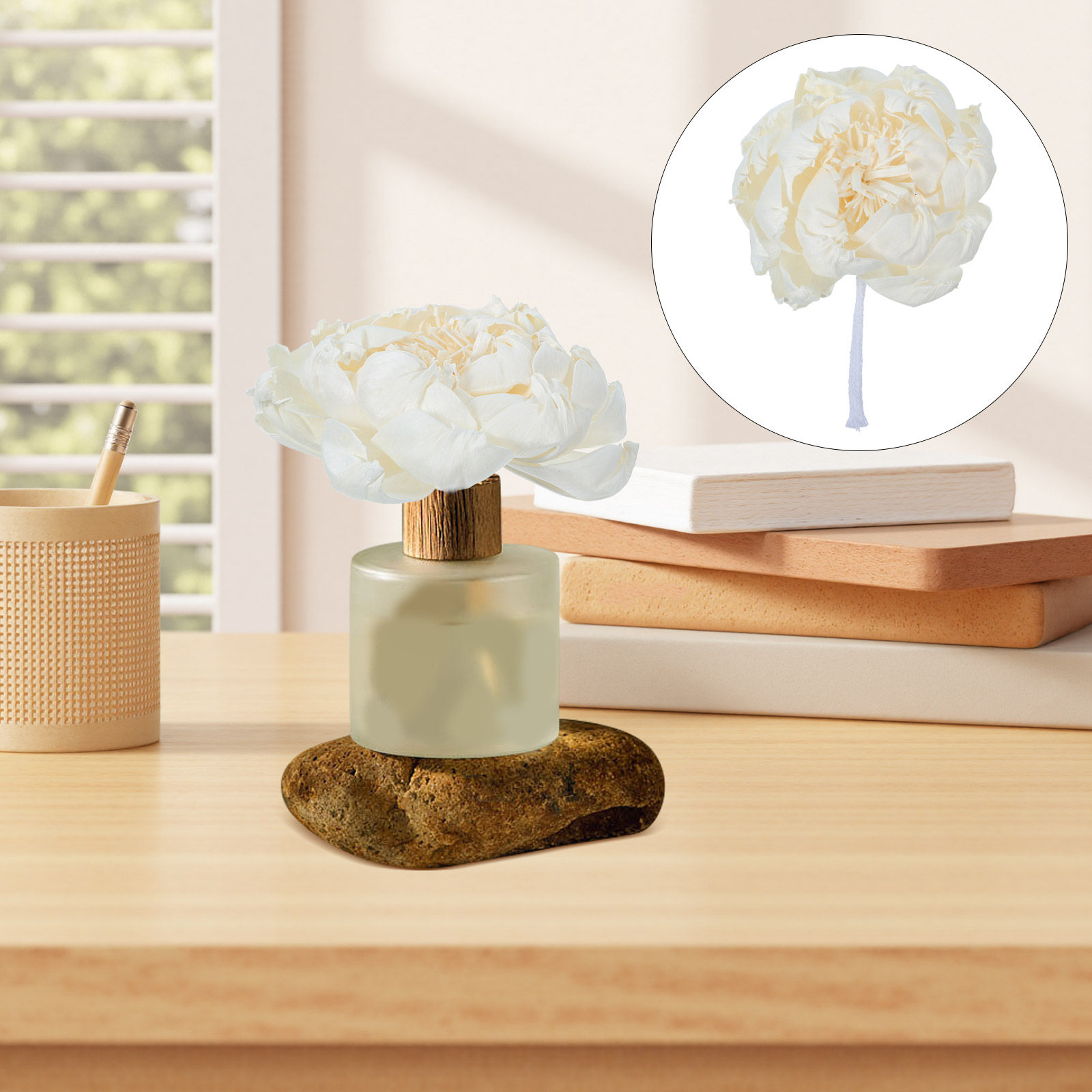 Home Fragrance Aroma - Difusor de Aroma Peony Head 12cm