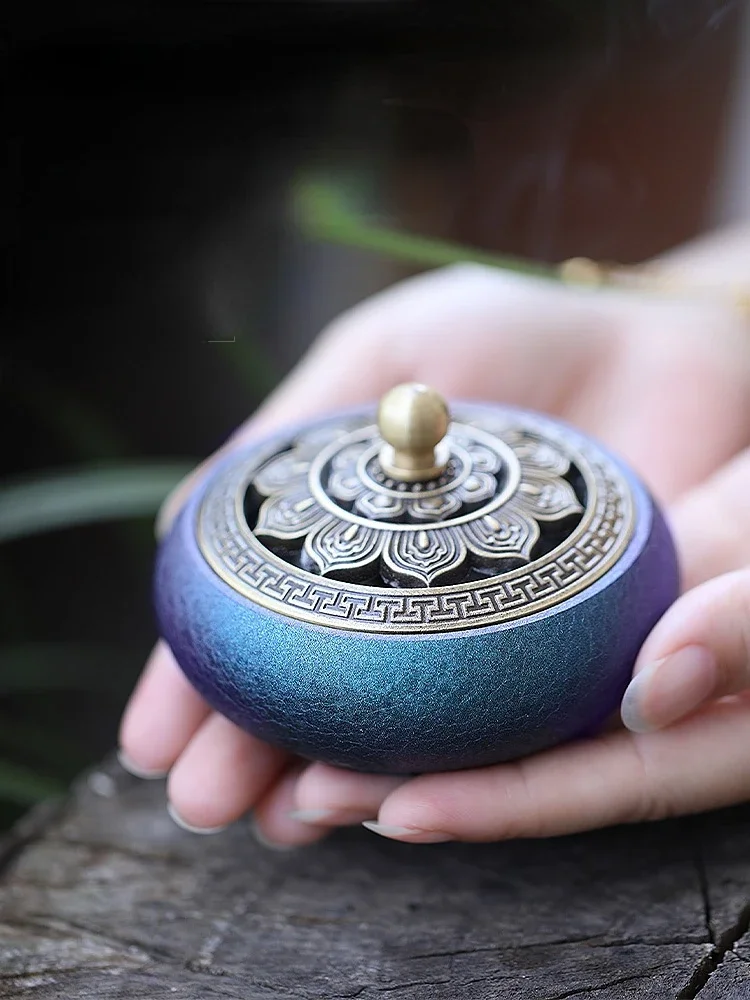 In Home Fragrance Products - Queimador de incenso de cobre puro