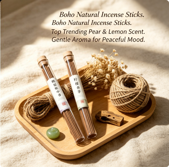 Home Fragrance Aroma Set - Conjunto de Incensos Naturais em Promoção,