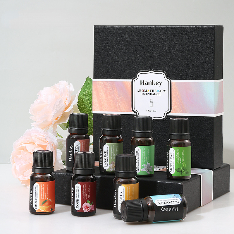Home Fragrance Aroma Set - YXY-Conjunto de Óleos Essenciais Puros, Laranja,