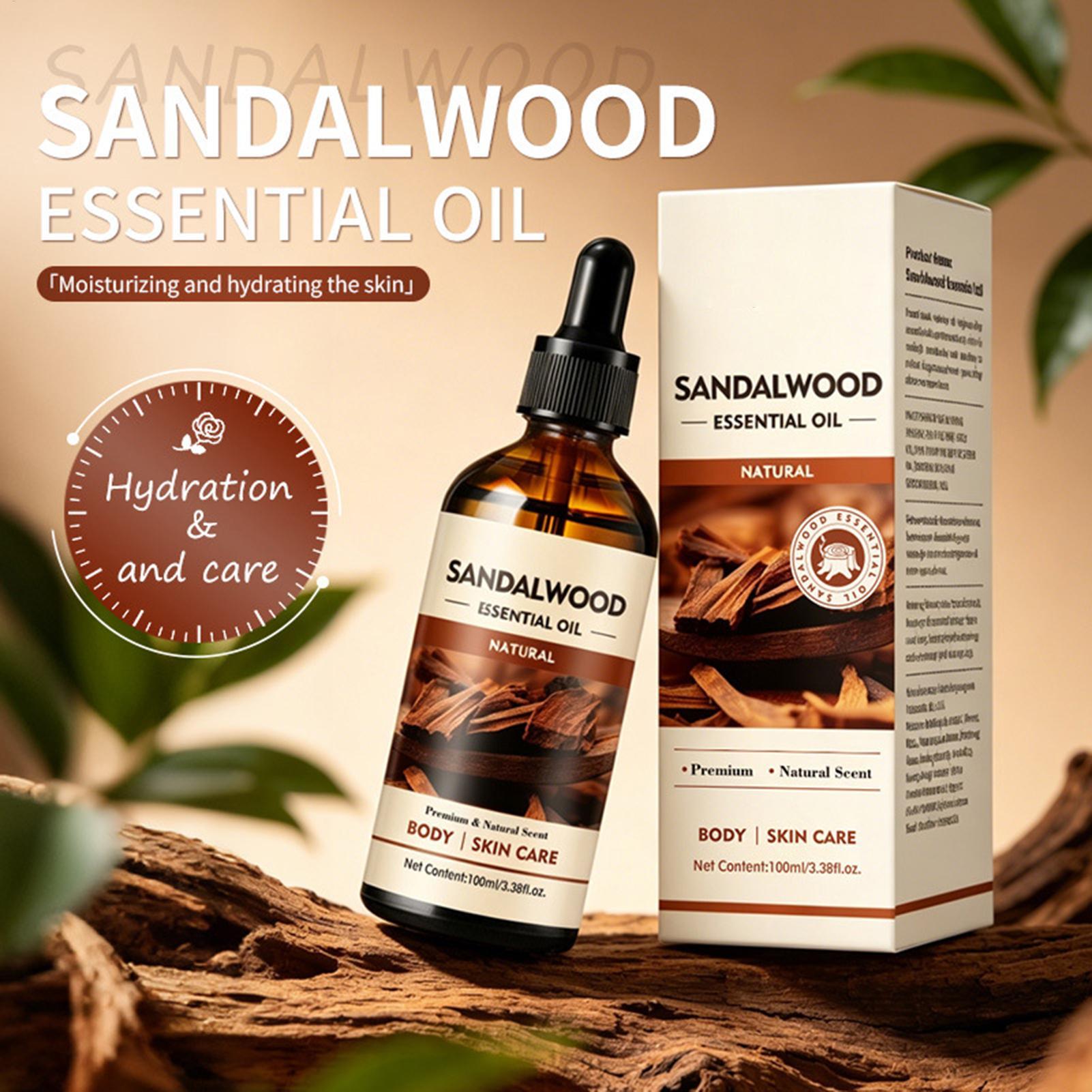 Home Fragrances - Óleo aromático de sândalo 100ml, óleo