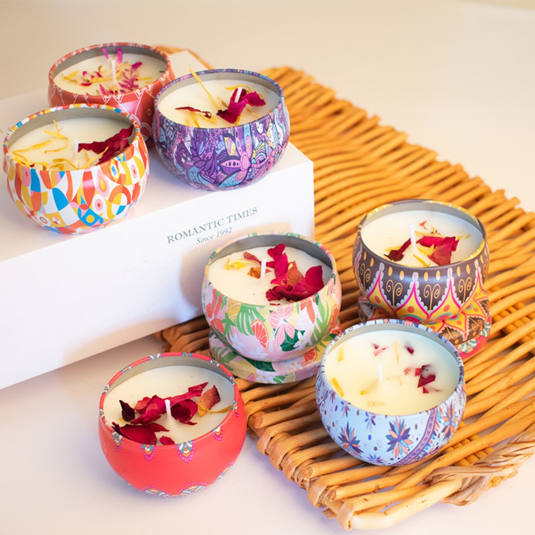 Home Fragrance Rose - Velas em forma de rosa, atmosfera
