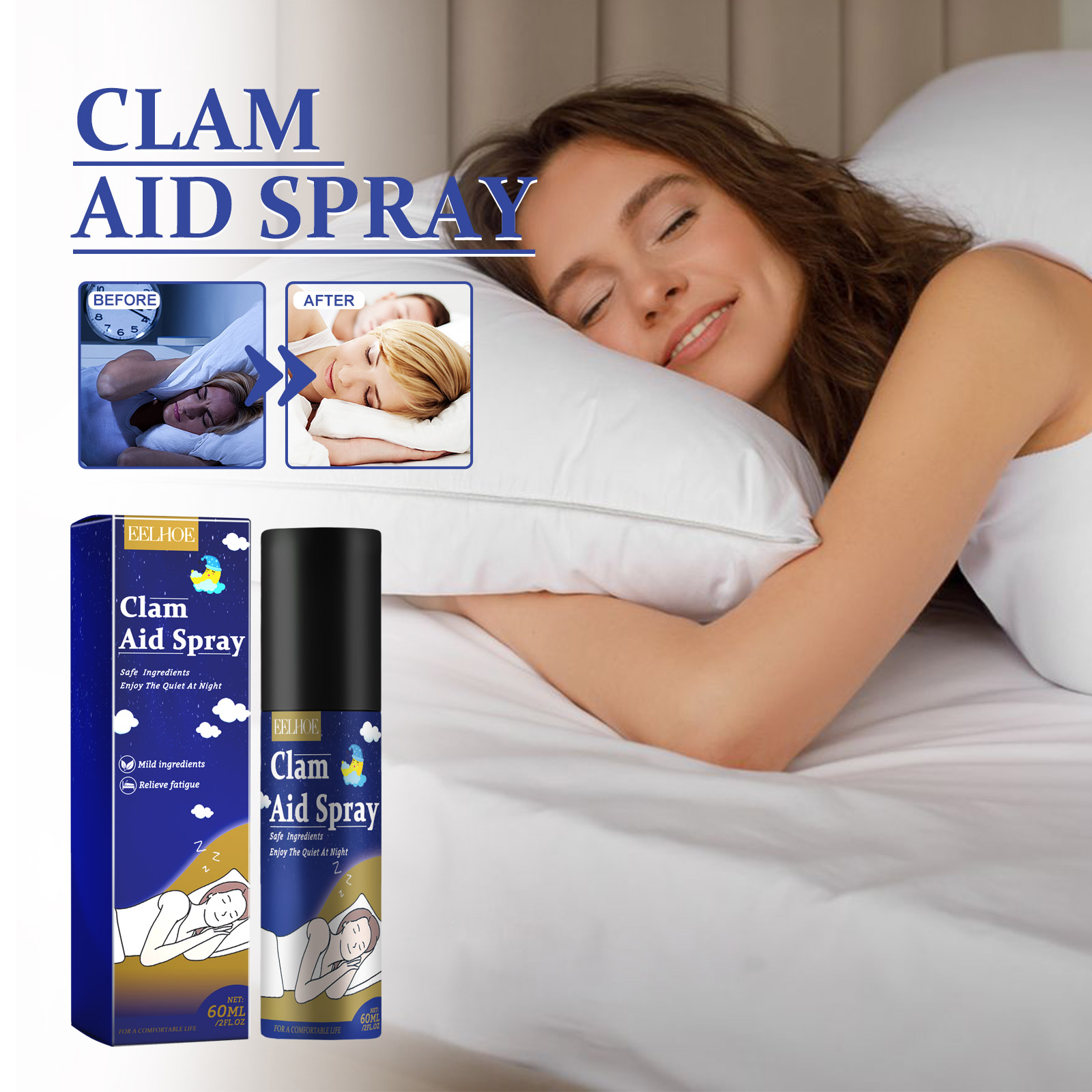 Lavender Pillow Spray - Spray de Lavanda para Conforto do