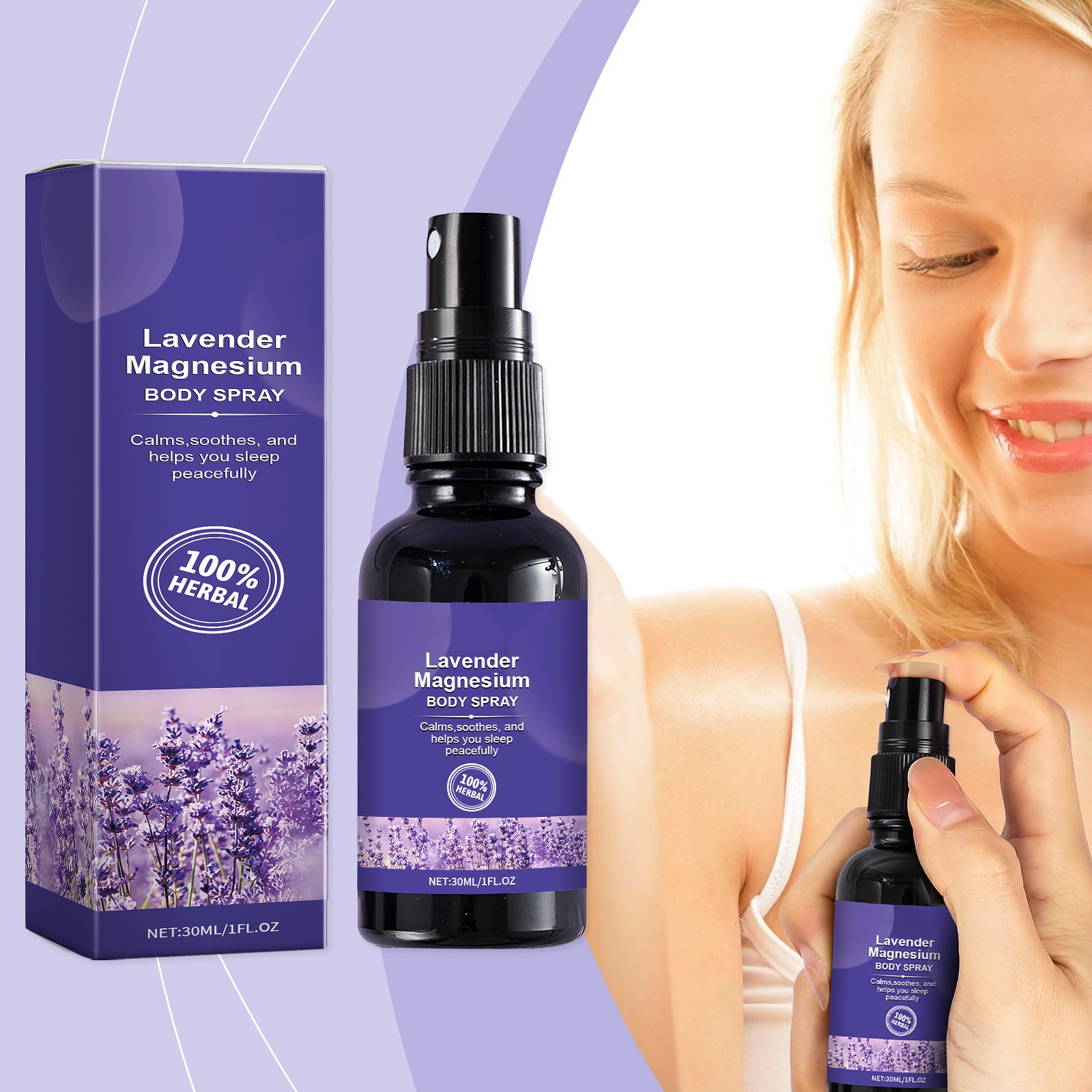 Lavender Pillow Spray - Lavanda sono spray 30ml aromaterapia sono