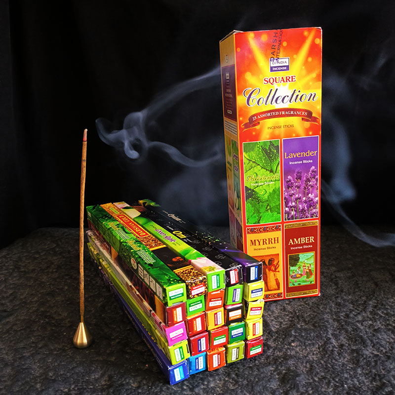 Home Fragrance Gift Set - Caixas Pequenas de Incenso Natural Indiano