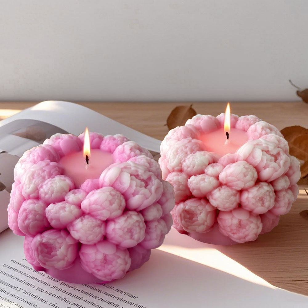 Diy rosa flores molde de silic - Home Fragrance Rose avaliação e preço
