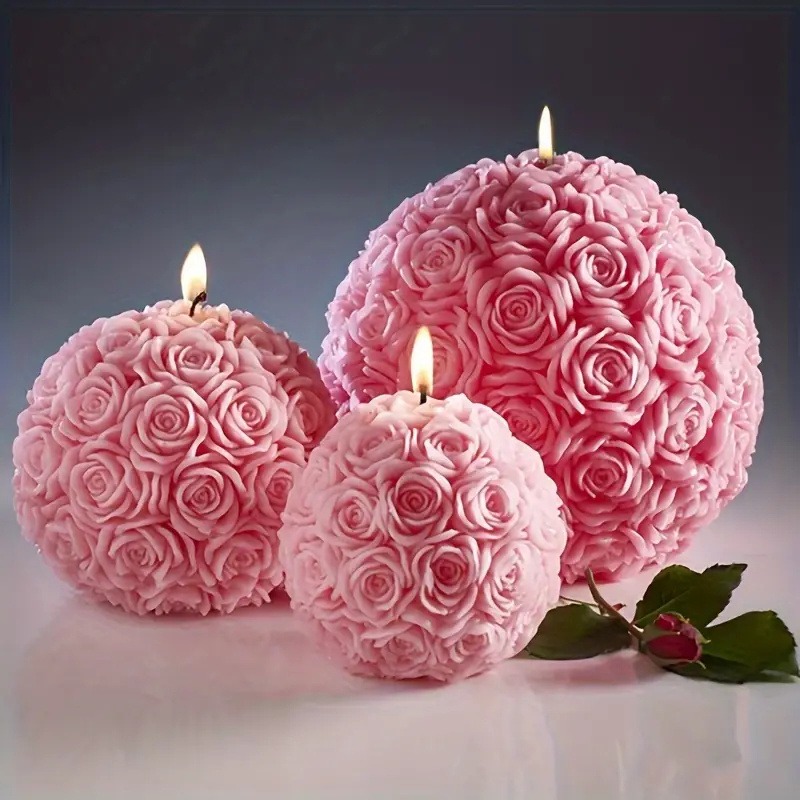 Molde de Silicone para Vela em - Home Fragrance Rose avaliação e preço