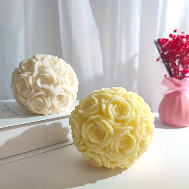Molde de Silicone para Vela em - Home Fragrance Rose avaliação e preço