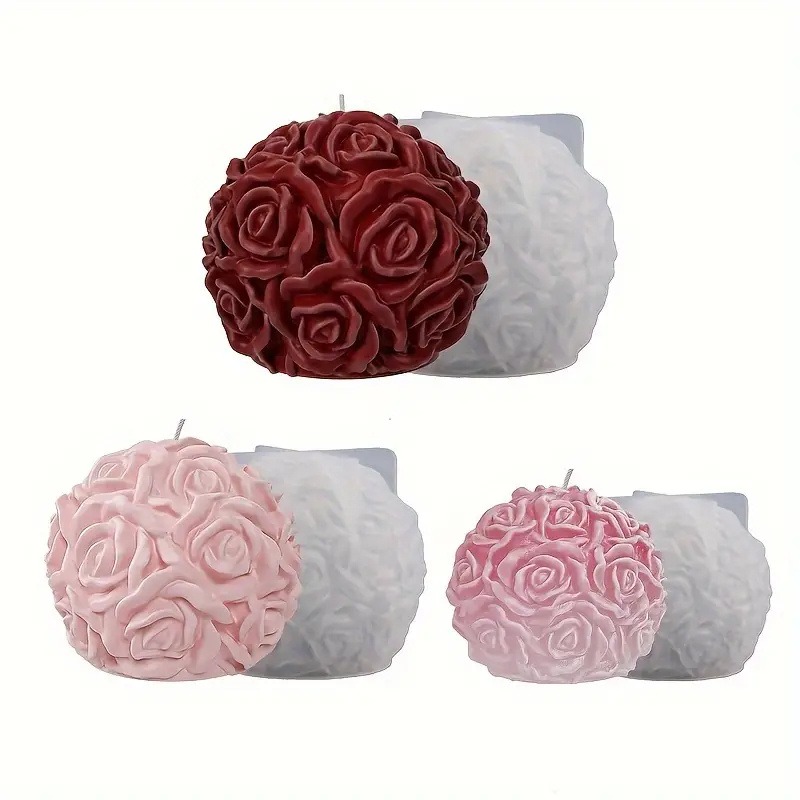 Molde de Silicone para Vela em - Home Fragrance Rose avaliação e preço