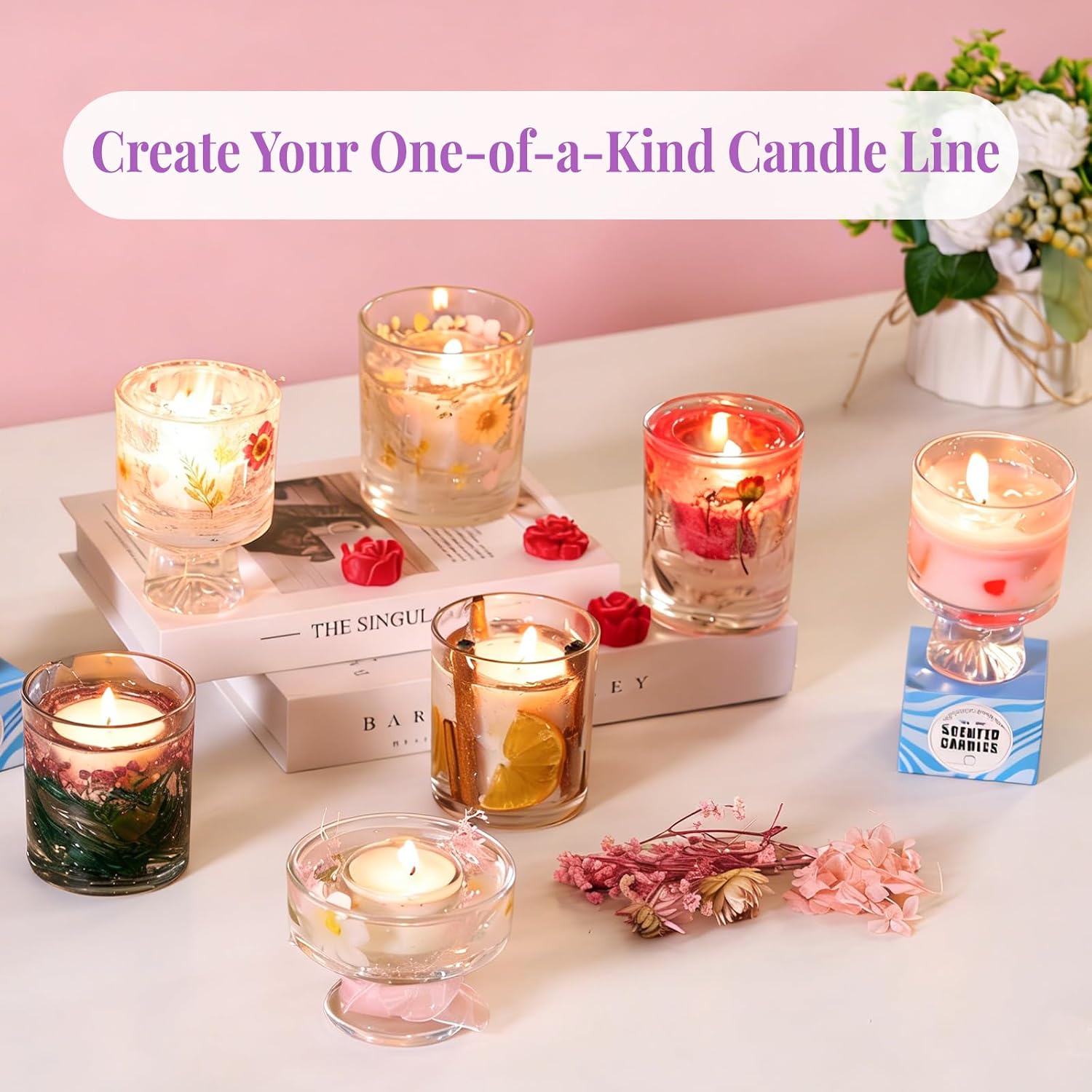 Kit de Fabricação de Velas DIY - Home Fragrance Candles avaliação e preço