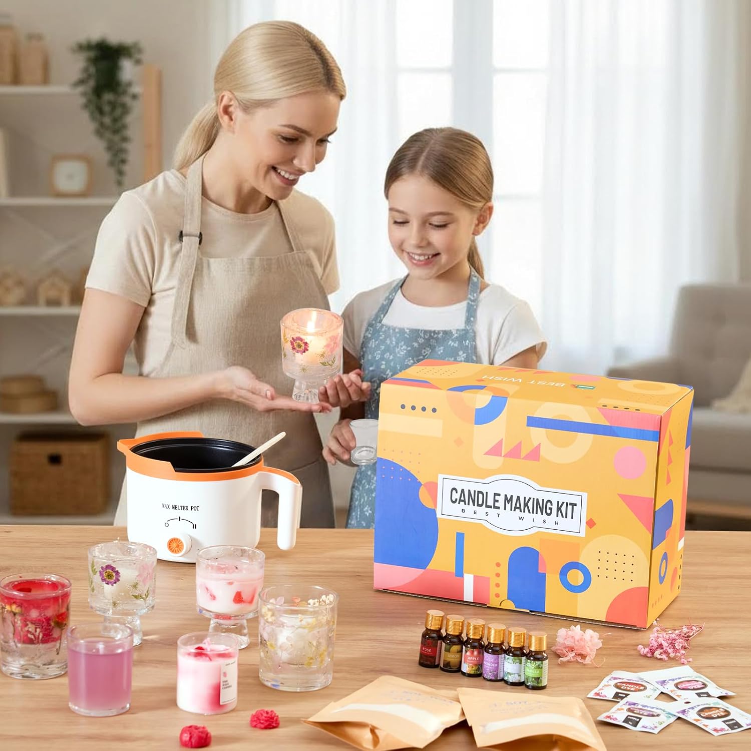 Kit de Fabricação de Velas DIY - Home Fragrance Candles avaliação e preço