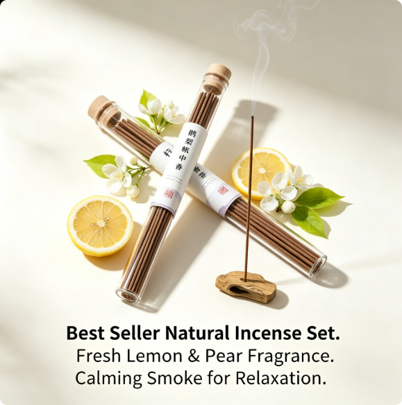 Conjunto de Incensos Naturais  - Home Fragrance Aroma Set avaliação e preço