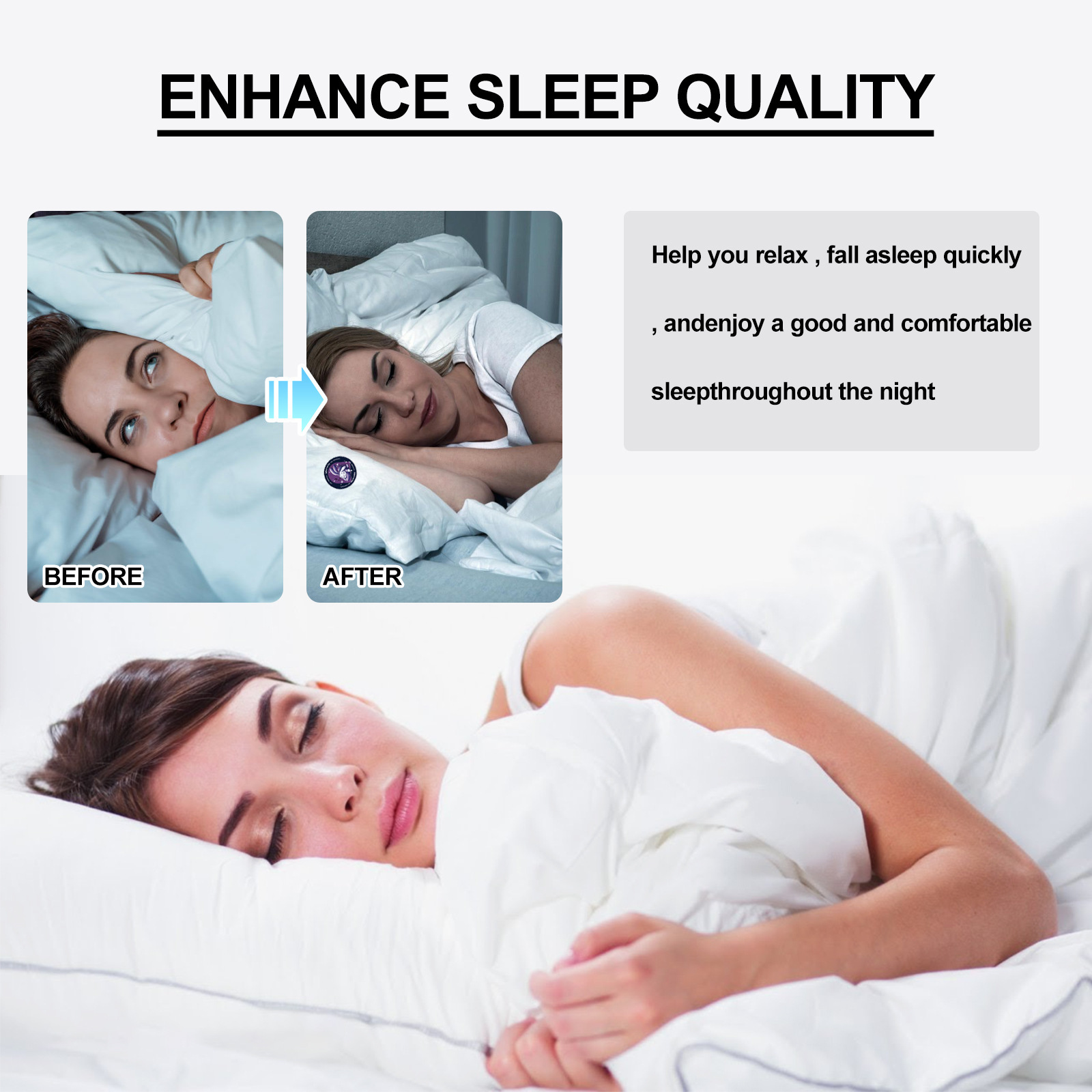 Relax Sleep Aid Sticker, Alivi - Lavender Pillow Spray avaliação e preço