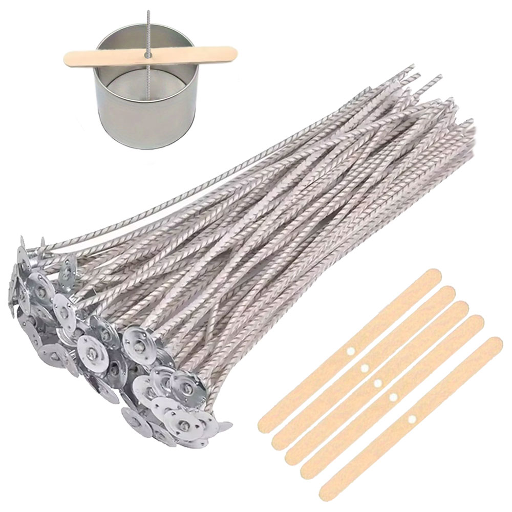 55 pçs flor vela pavio vara de - Home Fragrance Candles avaliação e preço