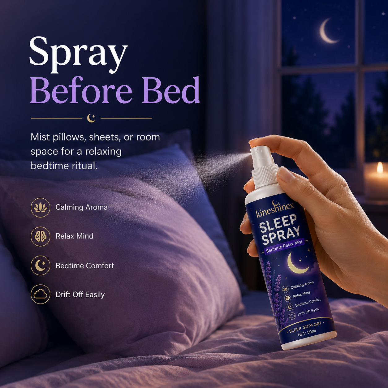 Spray para Dormir – Névoa Rela - Lavender Pillow Spray avaliação e preço