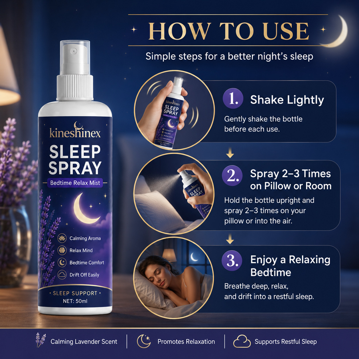 Spray para Dormir – Névoa Rela - Lavender Pillow Spray avaliação e preço