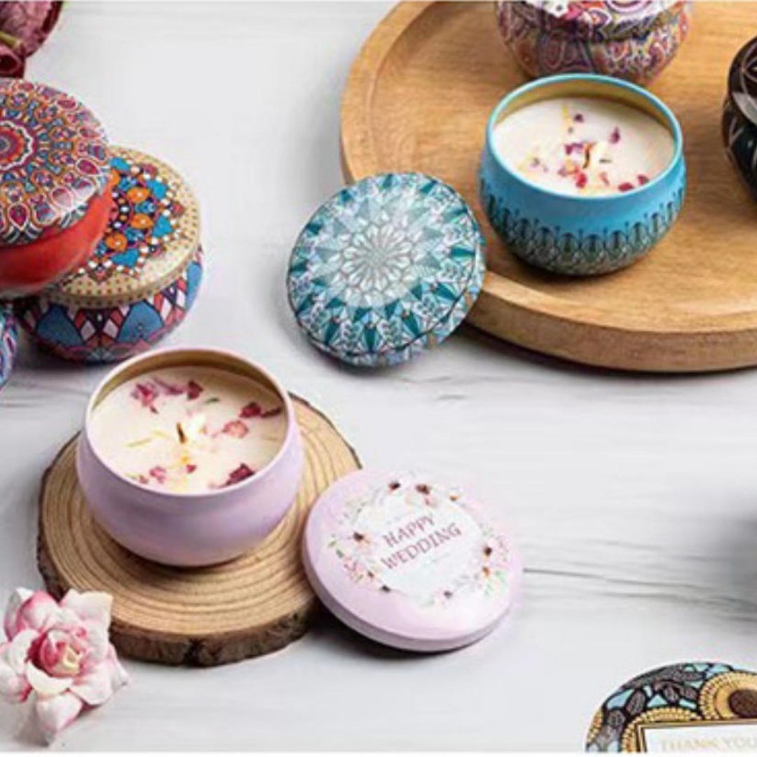 Velas em forma de rosa, atmosf - Home Fragrance Rose avaliação e preço