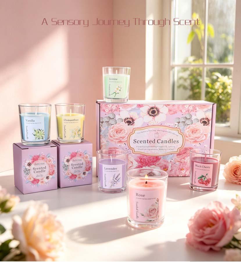 Conjunto de Velas Aromáticas p - Home Fragrance Gift Set avaliação e preço