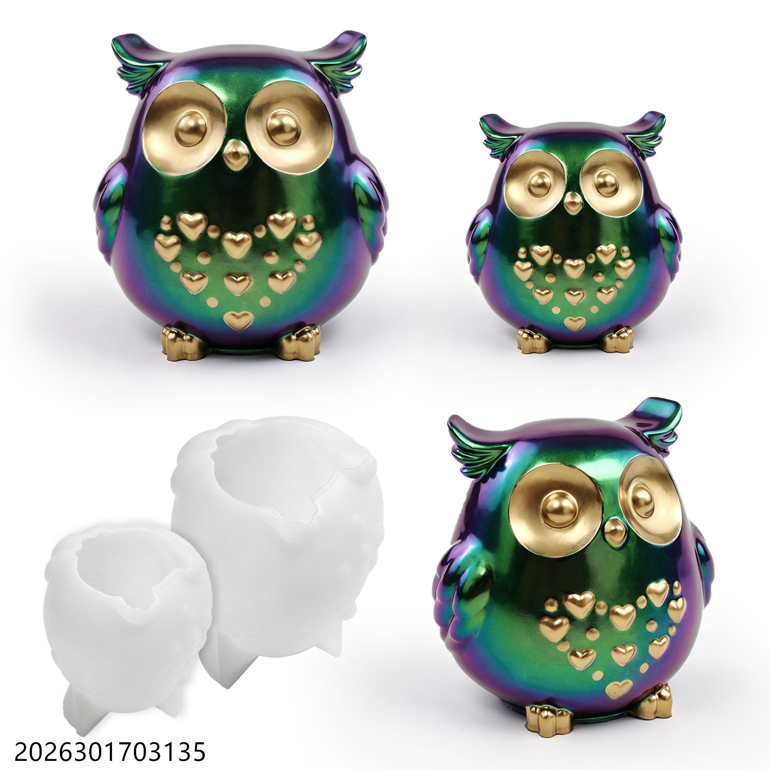 Molde de Silicone Coruja 3D em - Home Fragrance Gift Set avaliação e preço